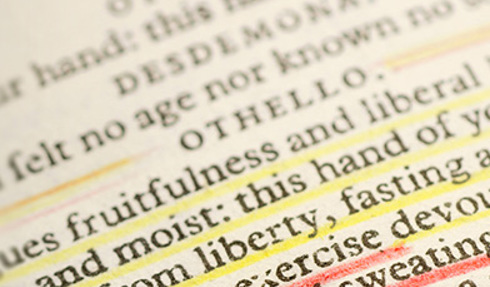 editor marks on page