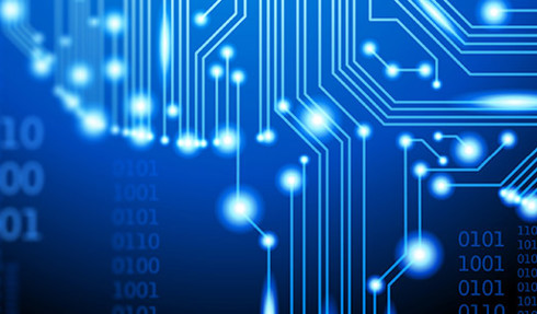 abstract image representing code and machine learning