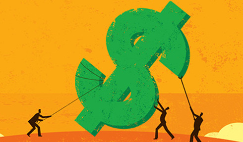 illustration of dollar sign