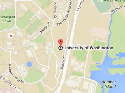 UW Seattle map
