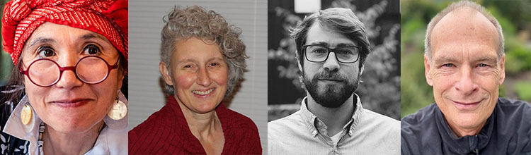 photos of Maria Gargiulo, Rebecca DeGeorge, Mike Skoptsov, David Schnitzer